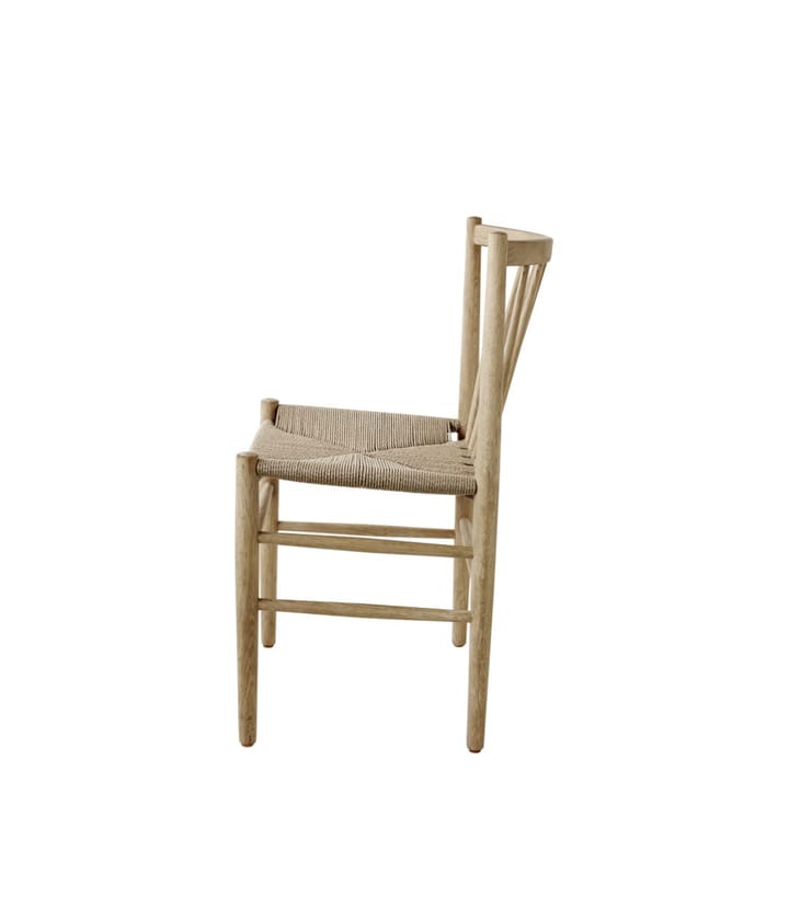 Sedia J80, Rovere naturale laccato FDB Møbler