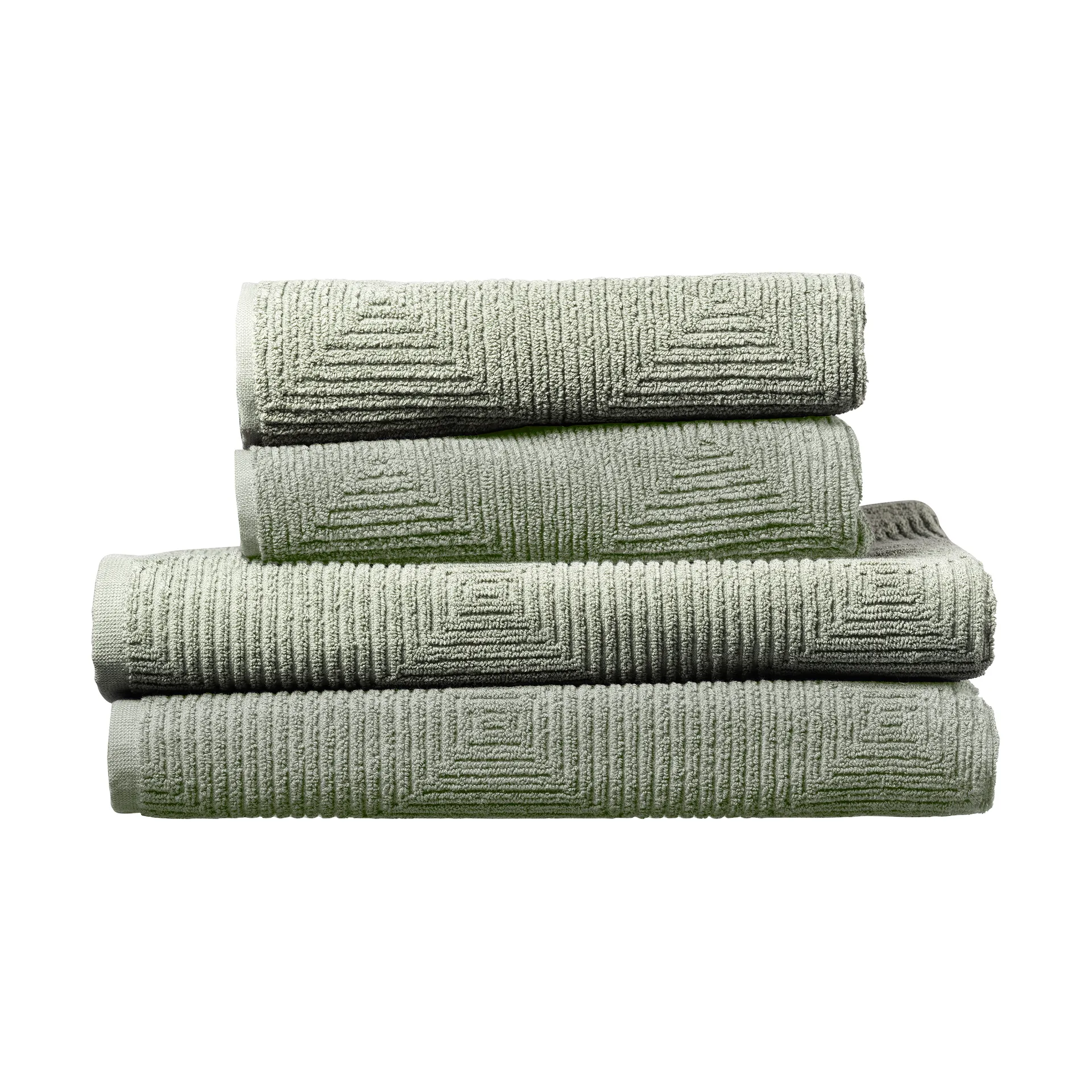 Set di asciugamani R33 Kirkeby 4 pezzi, Sea spray FDB Møbler
