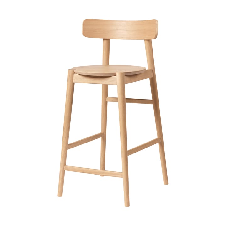 Sgabello da bar J184 Øst 75 cm, Oak nature laccato FDB Møbler