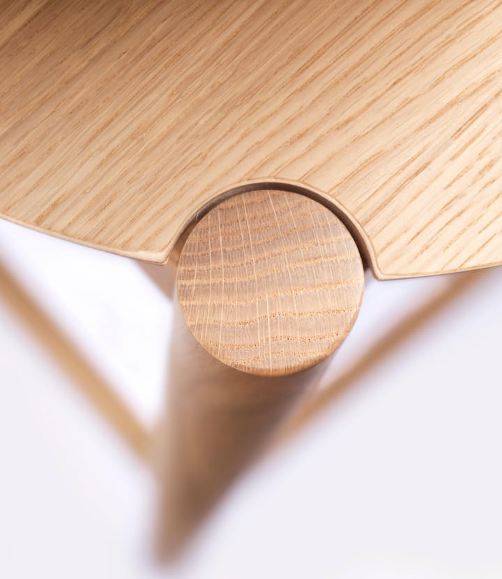 Sgabello da bar J184 Øst 75 cm, Oak nature laccato FDB Møbler