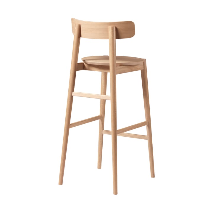 Sgabello da bar J184 Øst 75 cm, Quercia nature laccato FDB Møbler