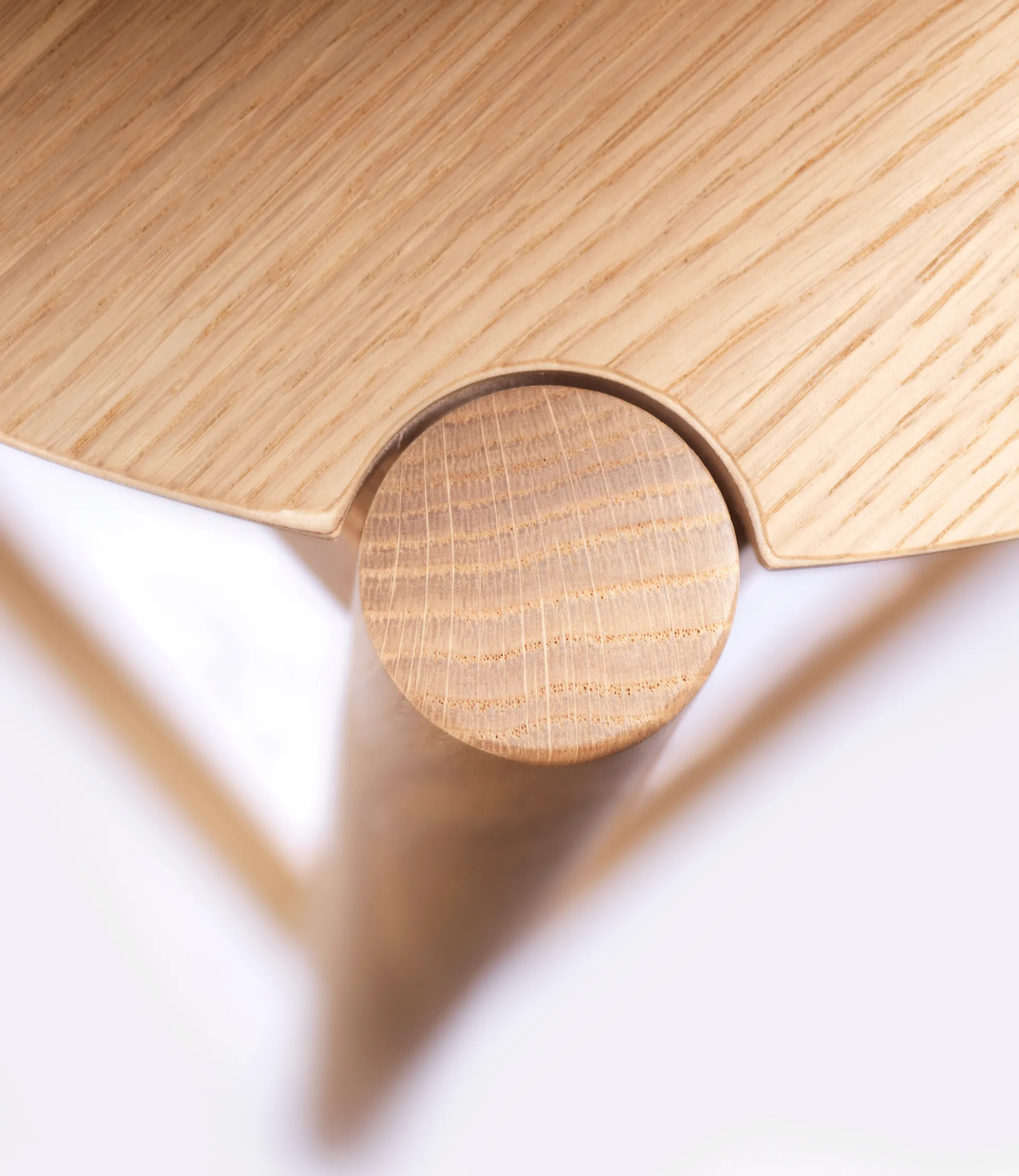 Sgabello da bar J184 Øst 75 cm, Quercia nature laccato FDB Møbler