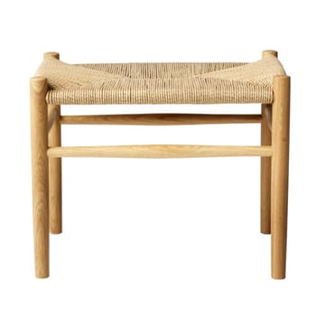 Sgabello J83  - Rovere affumicato oliato-naturale - FDB Møbler