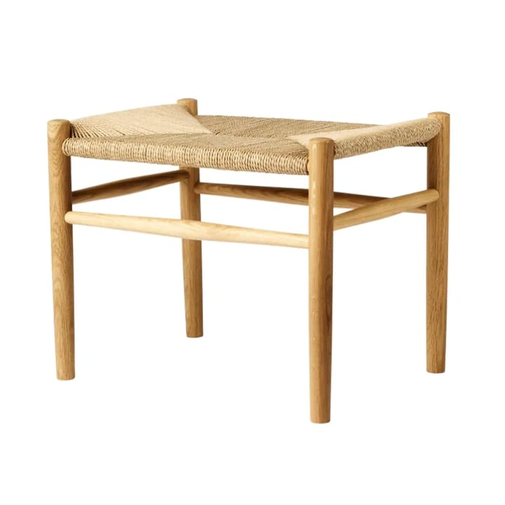 Sgabello J83 , Rovere affumicato oliato-naturale FDB Møbler