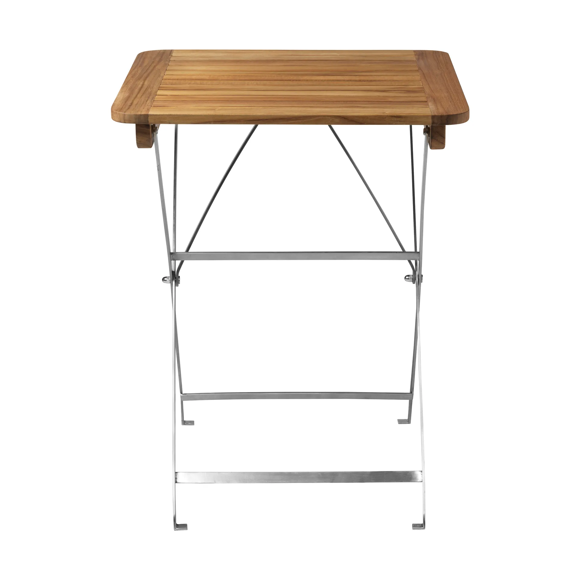 Tavolo da balcone M26 Lilleø, Teak-acciaio inossidabile FDB Møbler