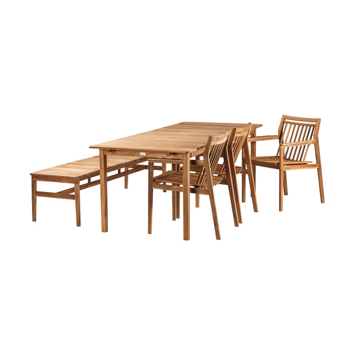 Tavolo da giardino M2 Sammen, Teak oliato naturale FDB Møbler
