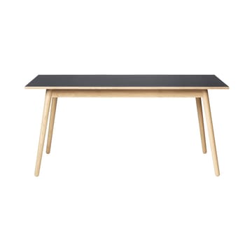 Tavolo da pranzo C35B 82x160 cm - Grigio scuro-quercia naturale laccato - FDB Møbler