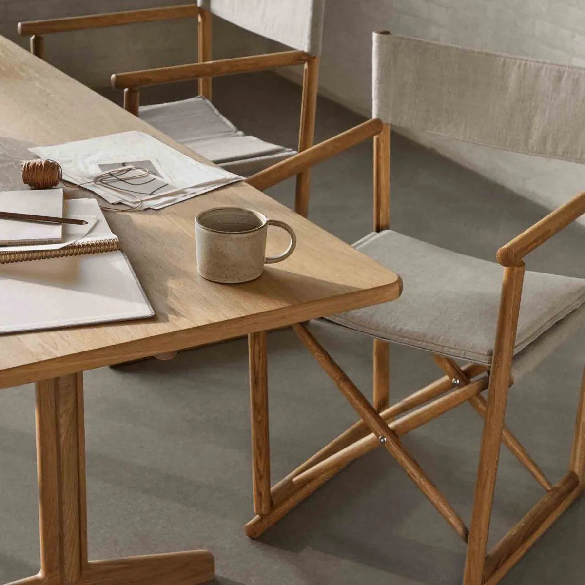 Tavolo da pranzo C64 Shaker 90x180 cm, Rovere naturale oliato FDB Møbler