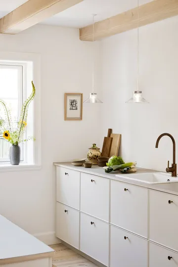 U11 Sletterhage lampada a sospensione - Alluminio-opal glass - FDB Møbler