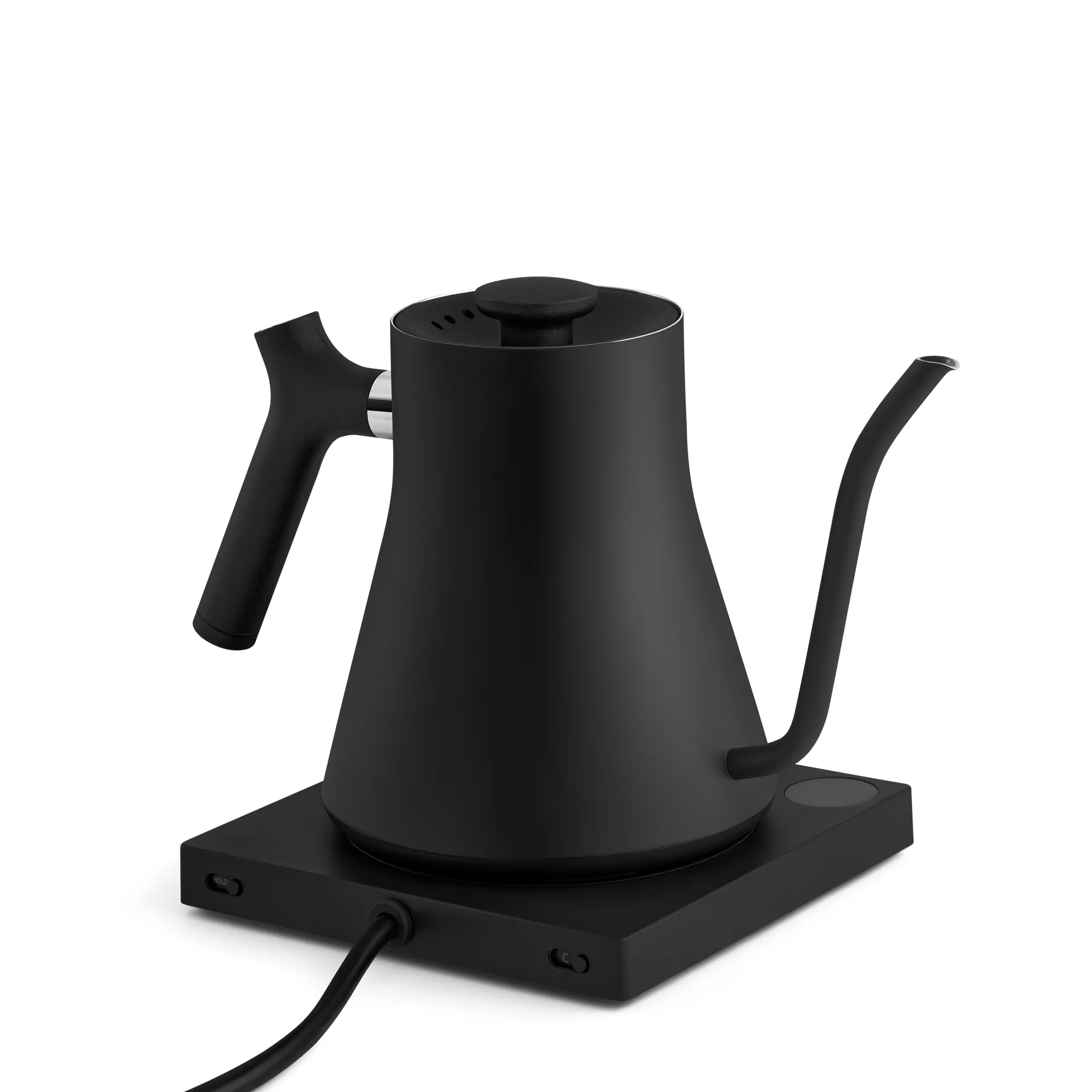 Bollitore con temperatura variabile Stagg EKG 90 cl, Nero opaco Fellow