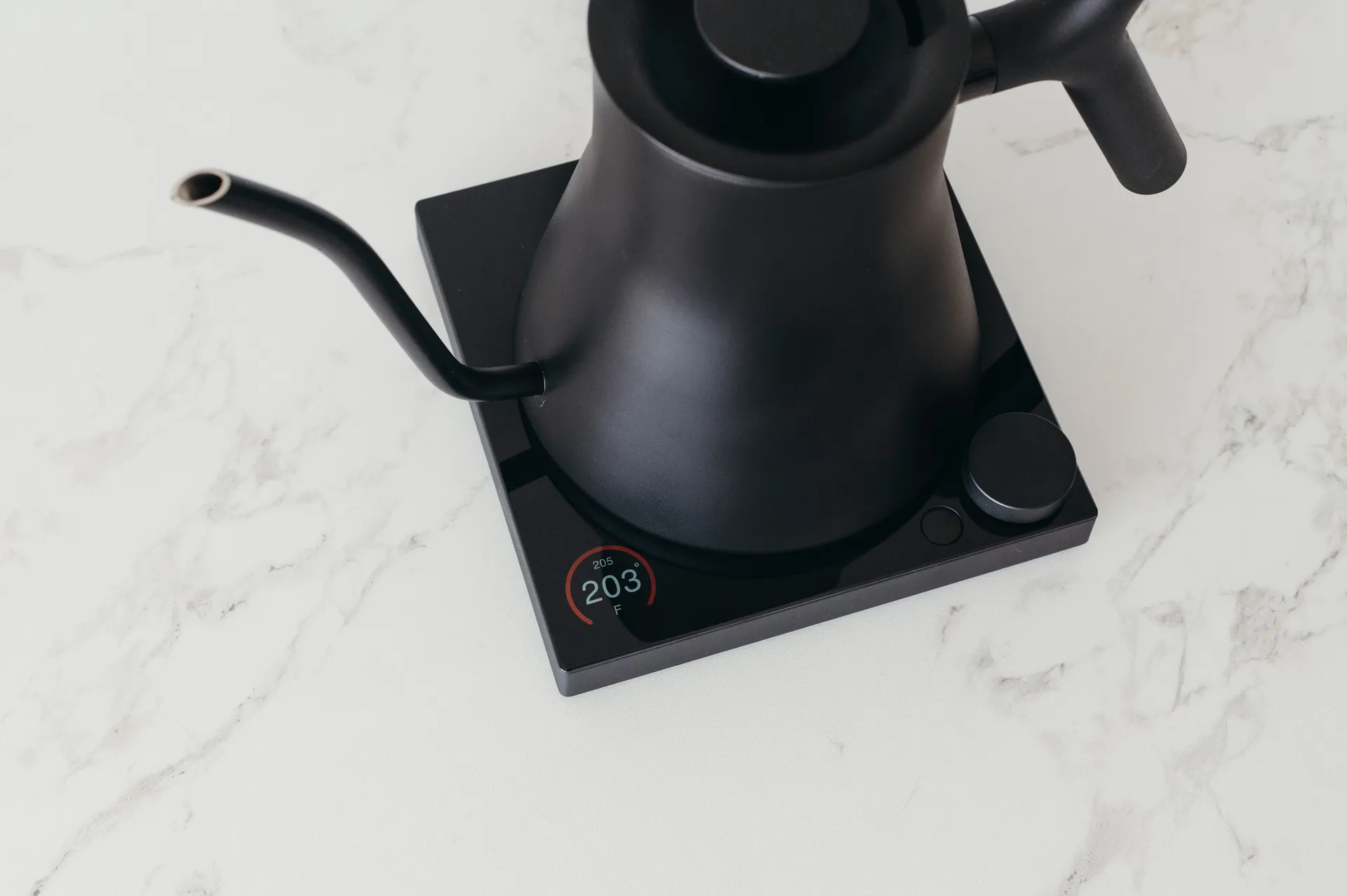 Bollitore con temperatura variabile Stagg EKG Pro 90 cl, Nero opaco Fellow