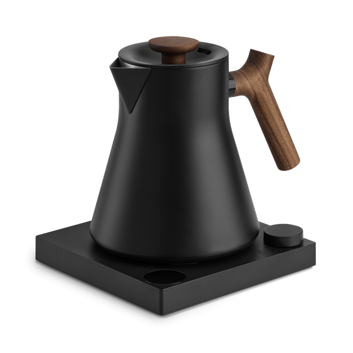 Bollitore elettrico Corvo EKG Pro 0.9 L, Nero opaco-noce Fellow
