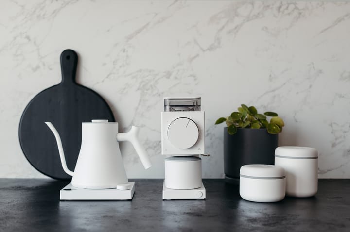 Bollitore elettrico Stagg EKG Pro 0.9 L, Bianco opaco Fellow