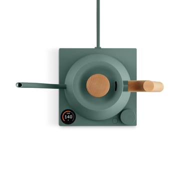 Bollitore elettrico Stagg EKG Pro 0.9 L - Smoke green-acero - Fellow