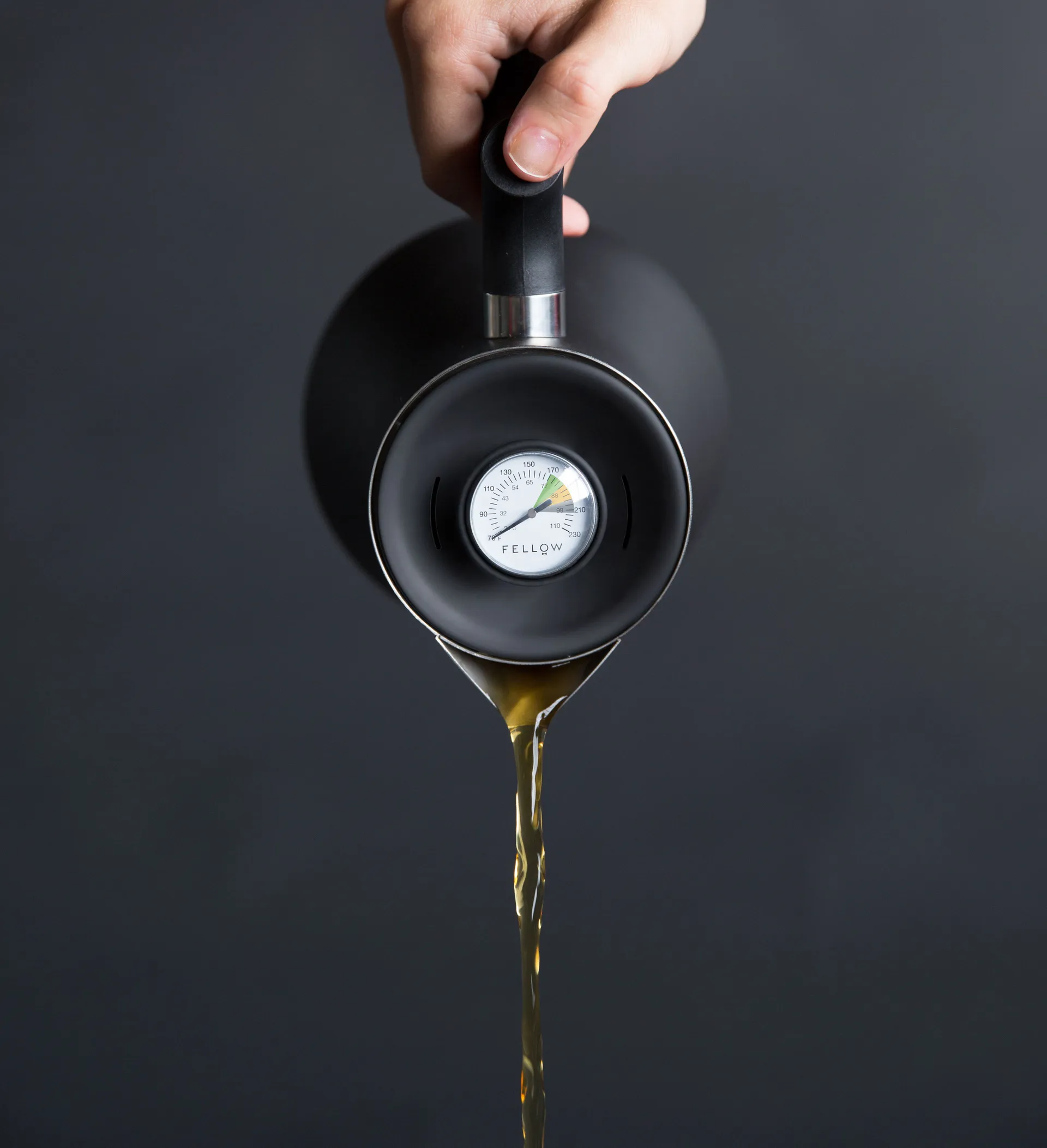 Bollitore per piano cottura Raven 1 L, Nero opaco Fellow