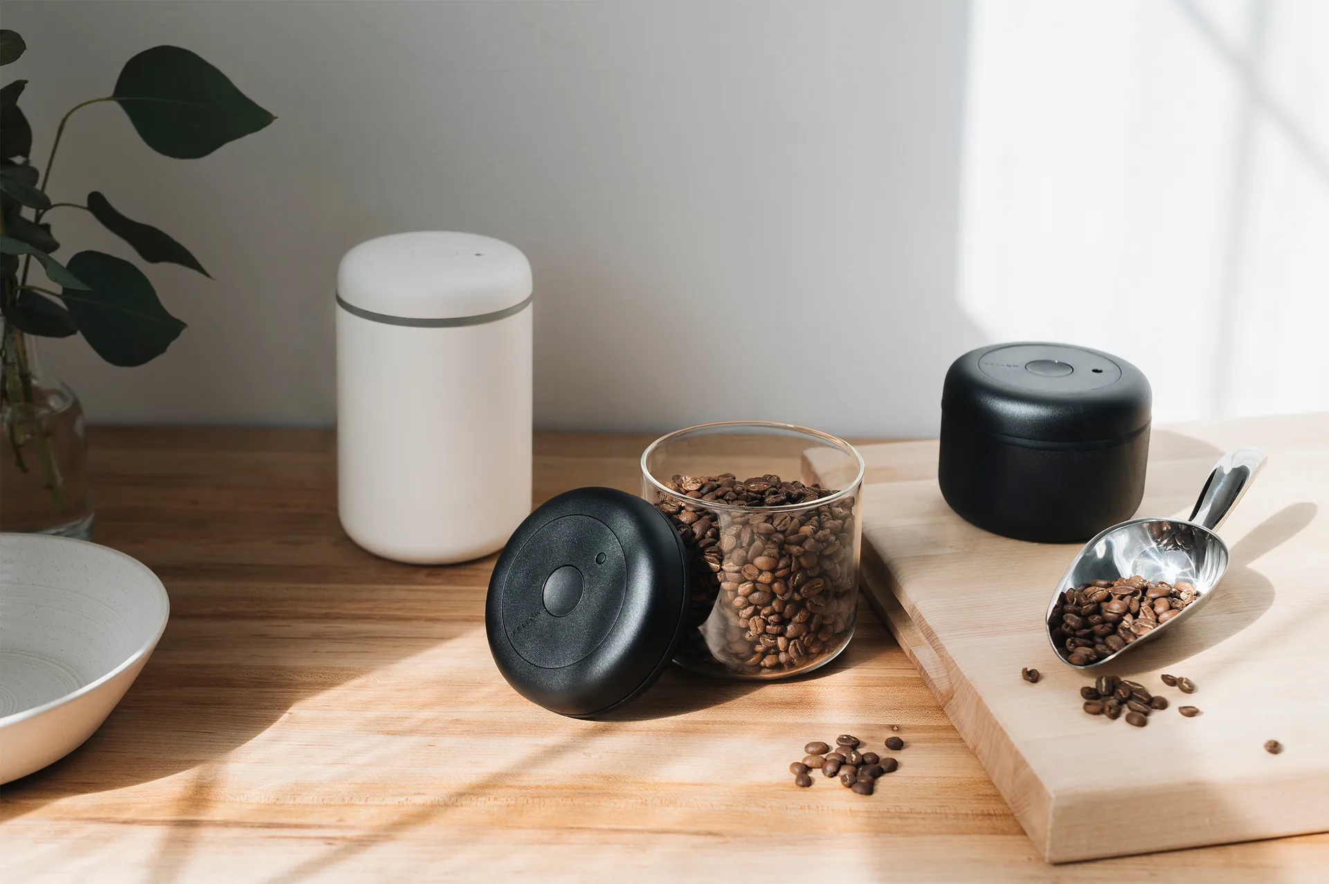 Contenitore sottovuoto Atmos 0.4 L, Nero Fellow