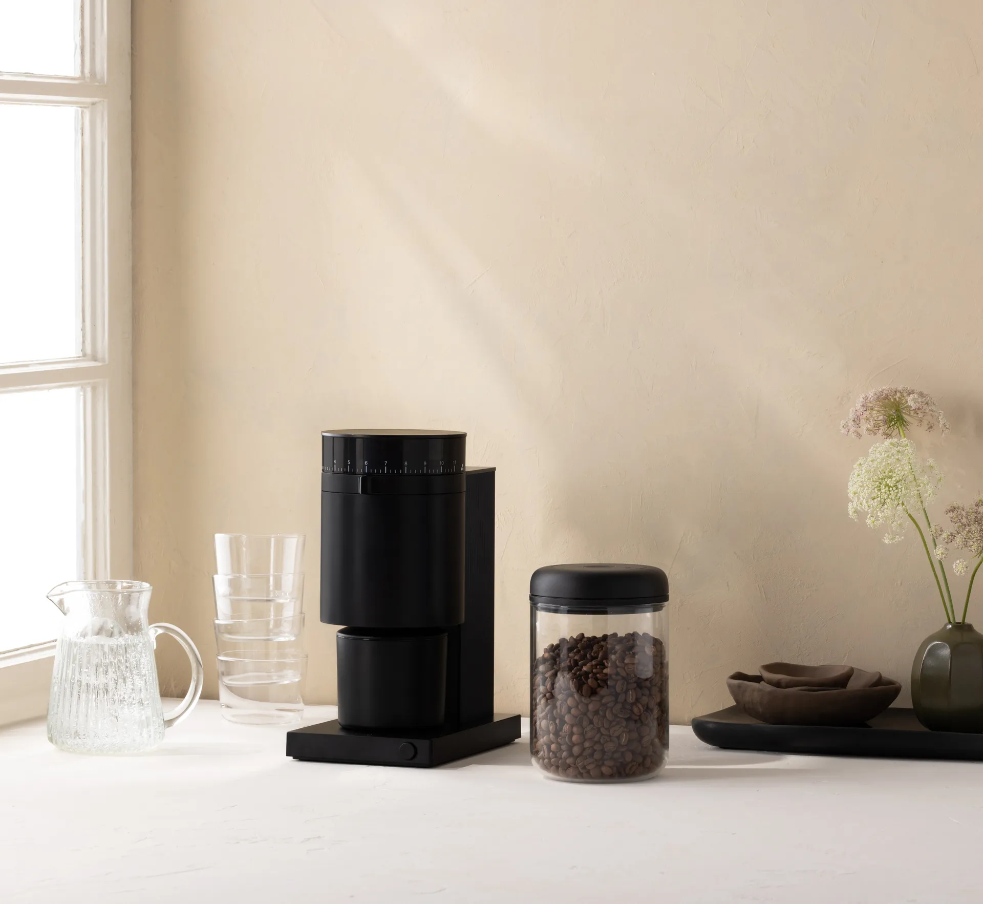 Contenitore sottovuoto Atmos 1,2 L, Vetro trasparente Fellow