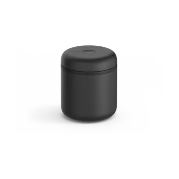 Contenitore sottovuoto elettrico Atmos 0,7 L - Nero opaco - Fellow