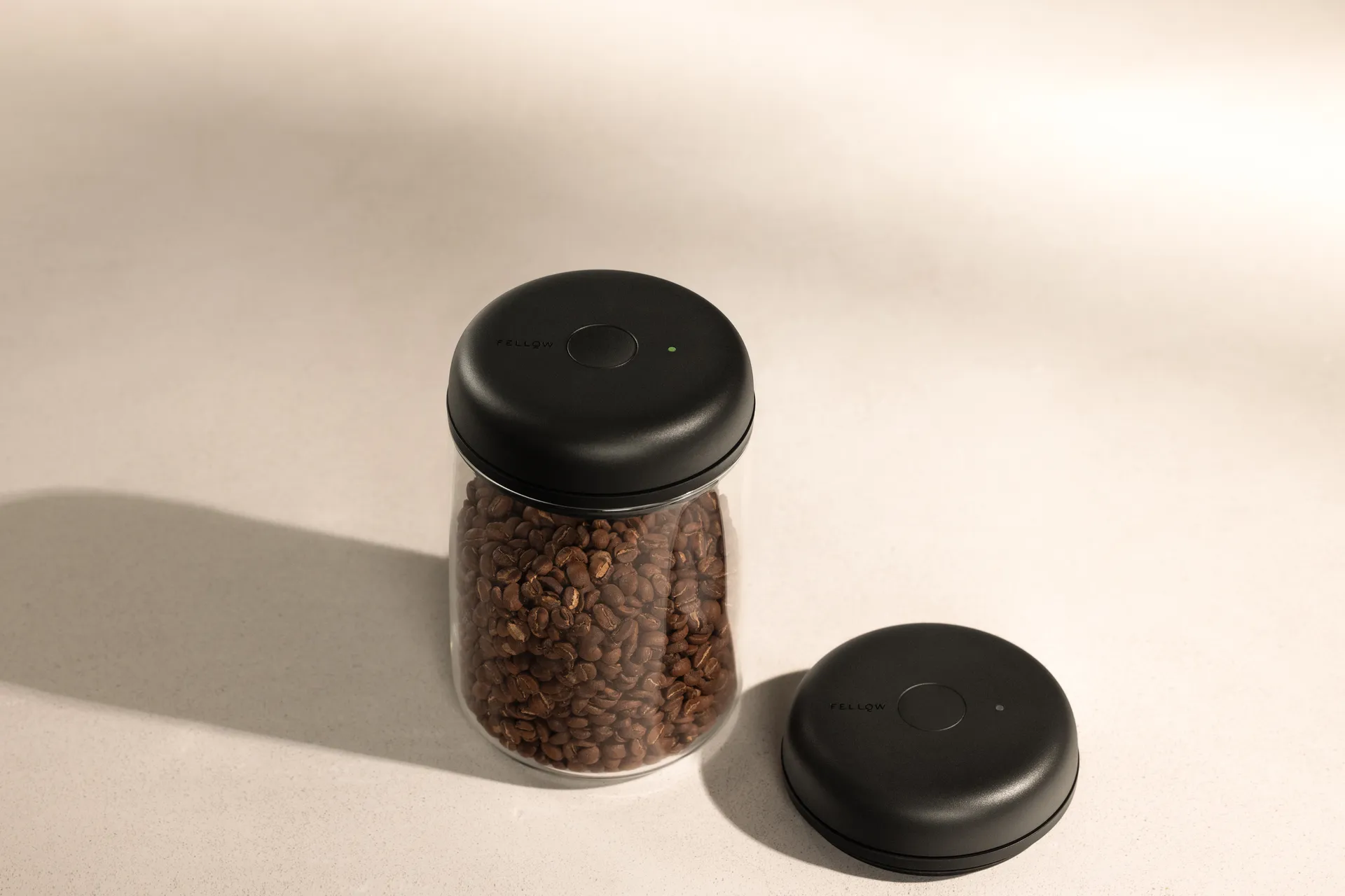 Contenitore sottovuoto elettrico Atmos 0,7 L, Vetro trasparente Fellow