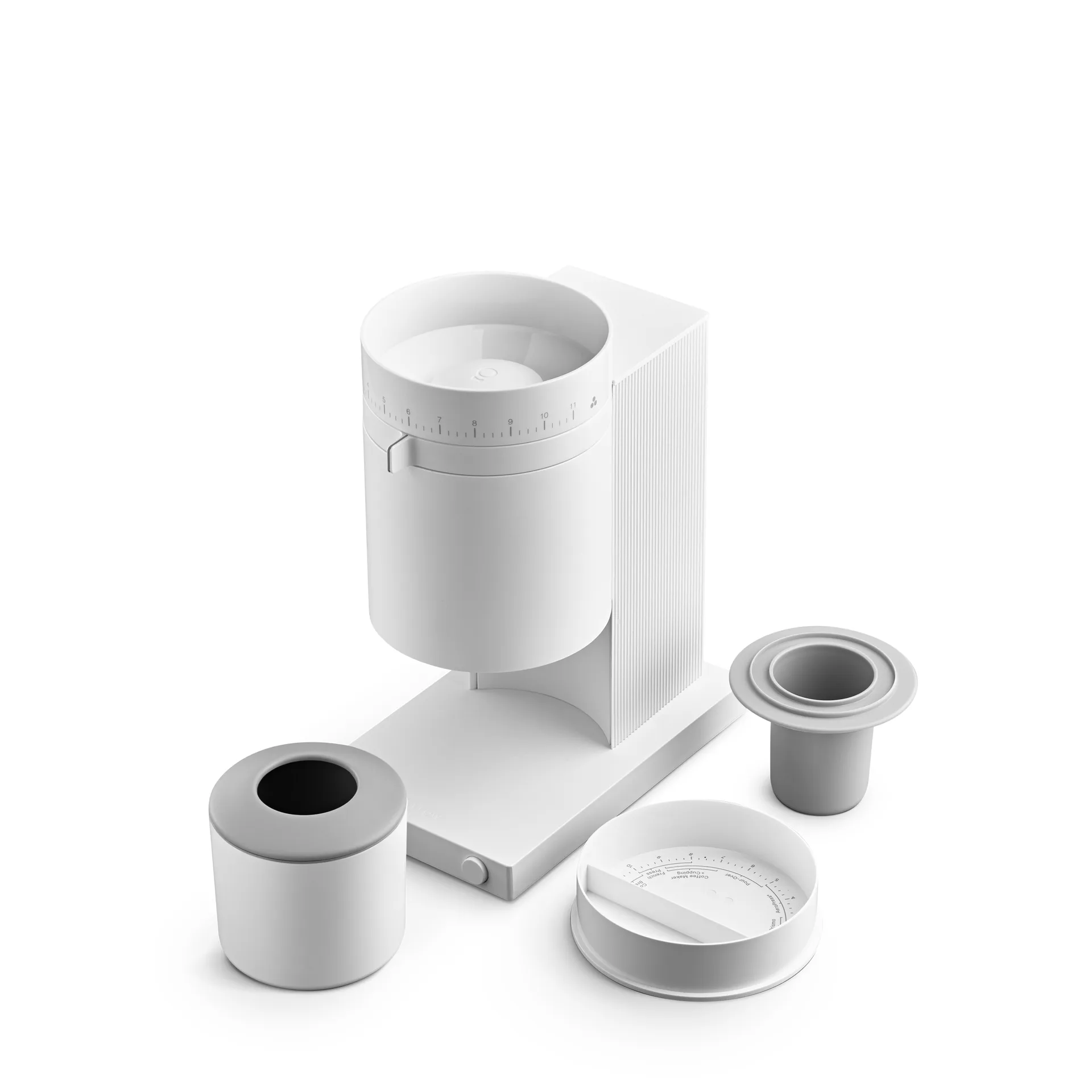 Macinacaffè elettric Opus Conical Burr, Bianco opaco Fellow