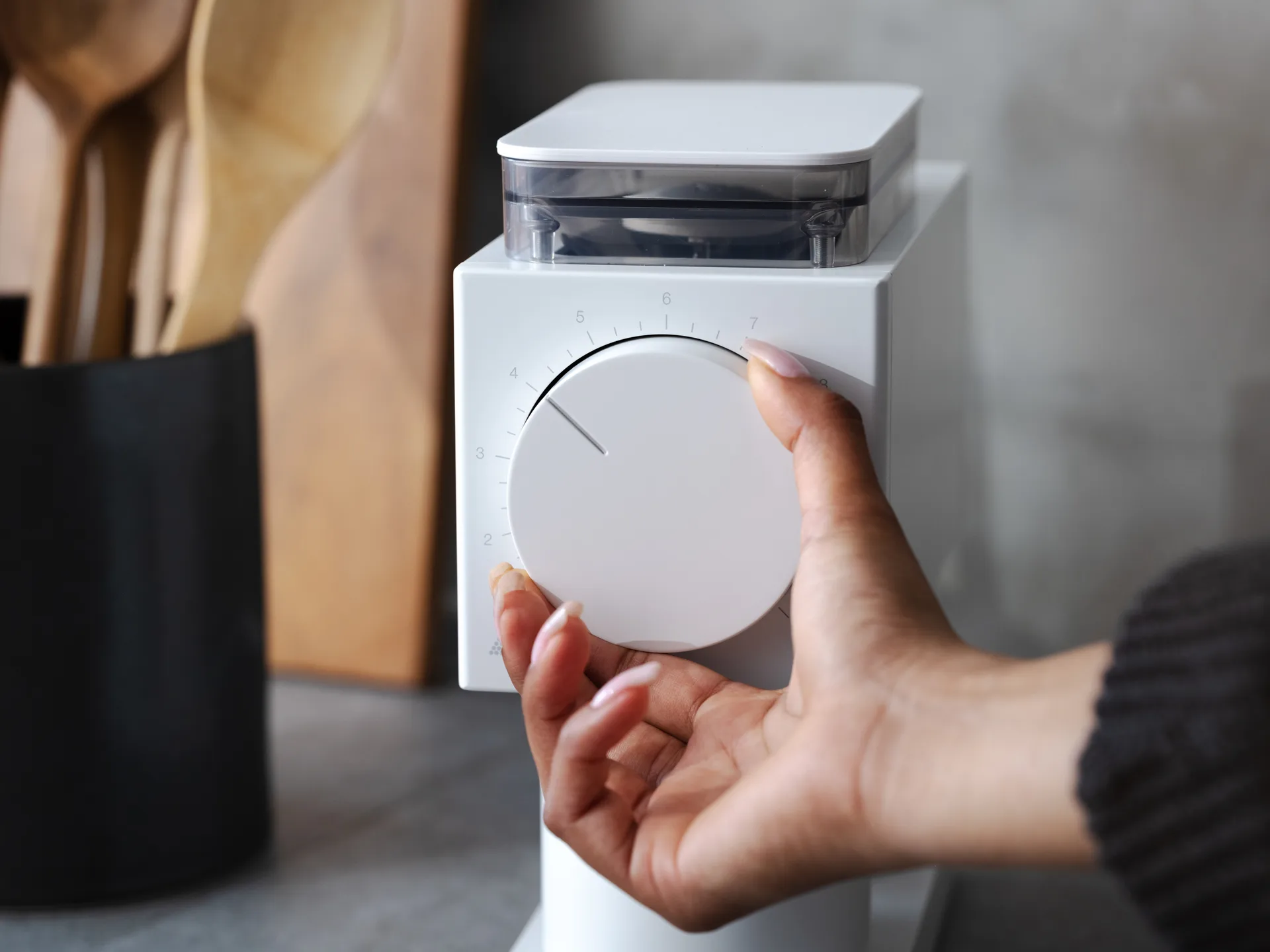 Macinacaffè Ode gen 2, Bianco opaco Fellow