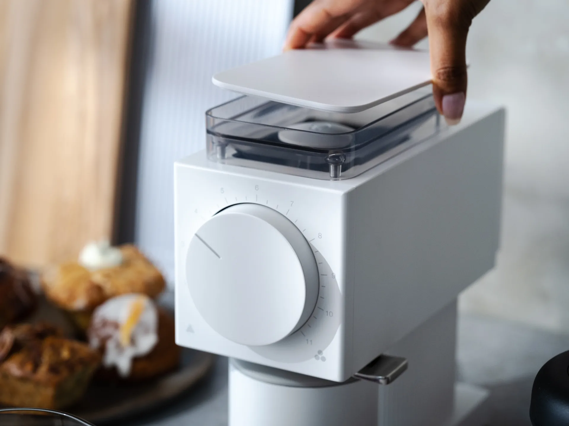 Macinacaffè Ode gen 2, Bianco opaco Fellow