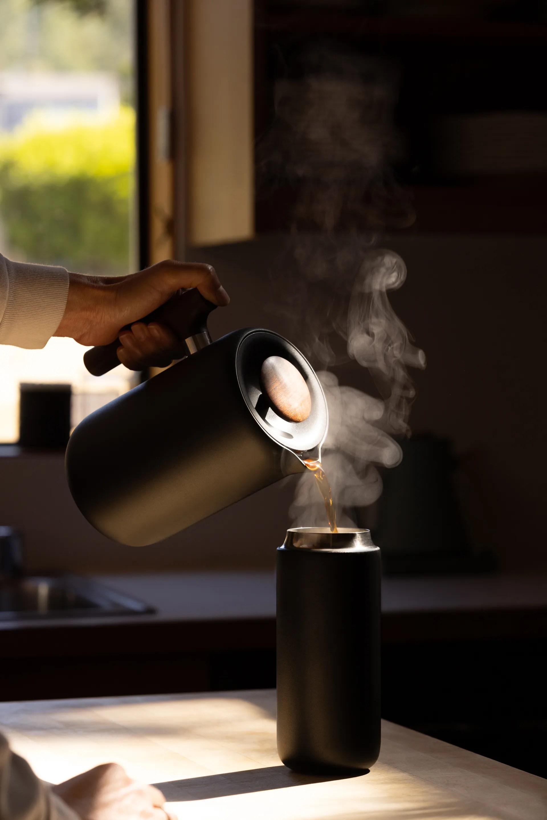 Pressa per caffè Clara 70,9 cl, Nero opaco Fellow