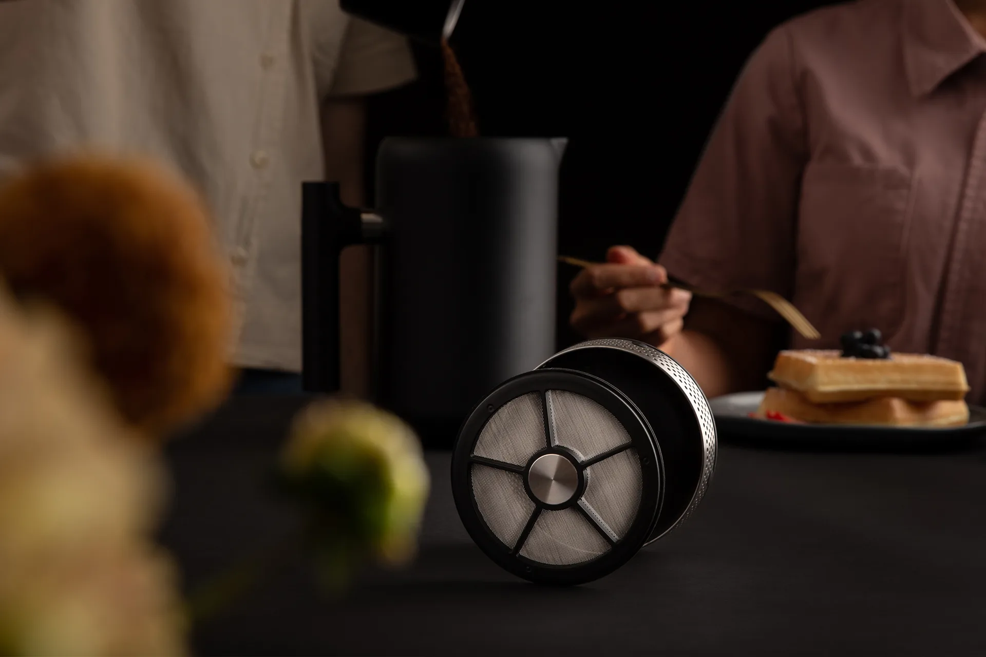 Pressa per caffè Clara 70,9 cl, Nero opaco Fellow