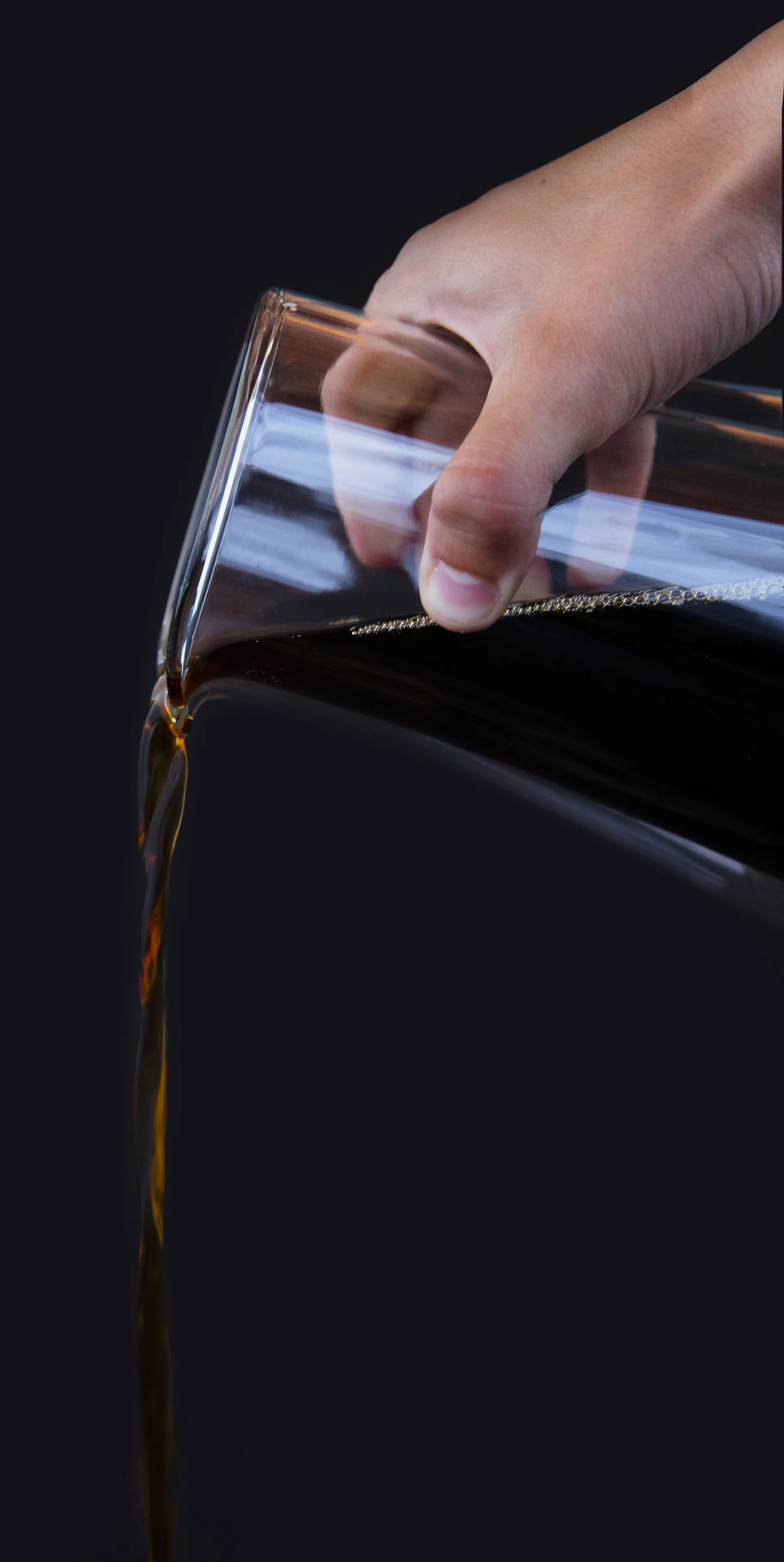 Set pour-over Stagg XF, Opaco nero-vetro trasparente Fellow