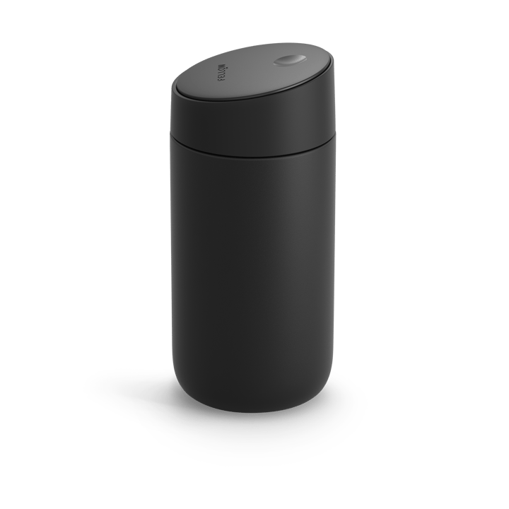 Tazza termica Carter con chiusura a scorrimento 35 cl, Nero opaco Fellow