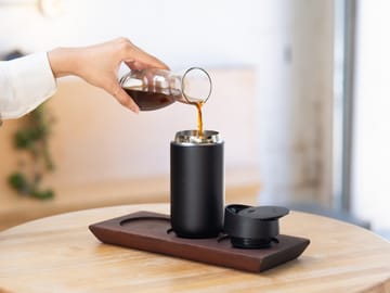 Tazza termica Carter con chiusura a scorrimento 35 cl - Nero opaco - Fellow