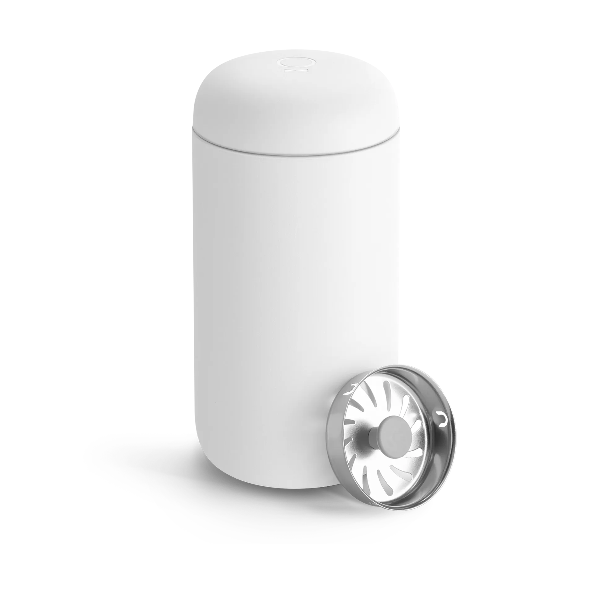 Tazza termica Carter con protezione antispruzzo 35 cl, Bianco opaco Fellow