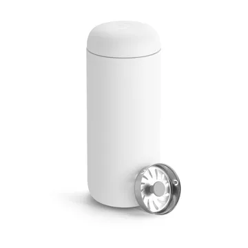 Tazza termica Carter con protezione antispruzzo 47 cl - Bianco opaco - Fellow