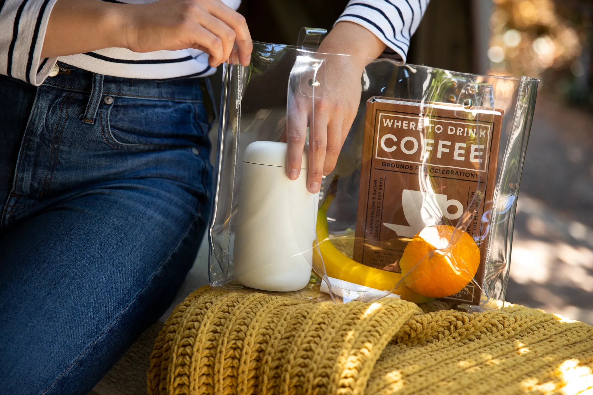 Tazza termica Carter con protezione antispruzzo 47 cl, Bianco opaco Fellow