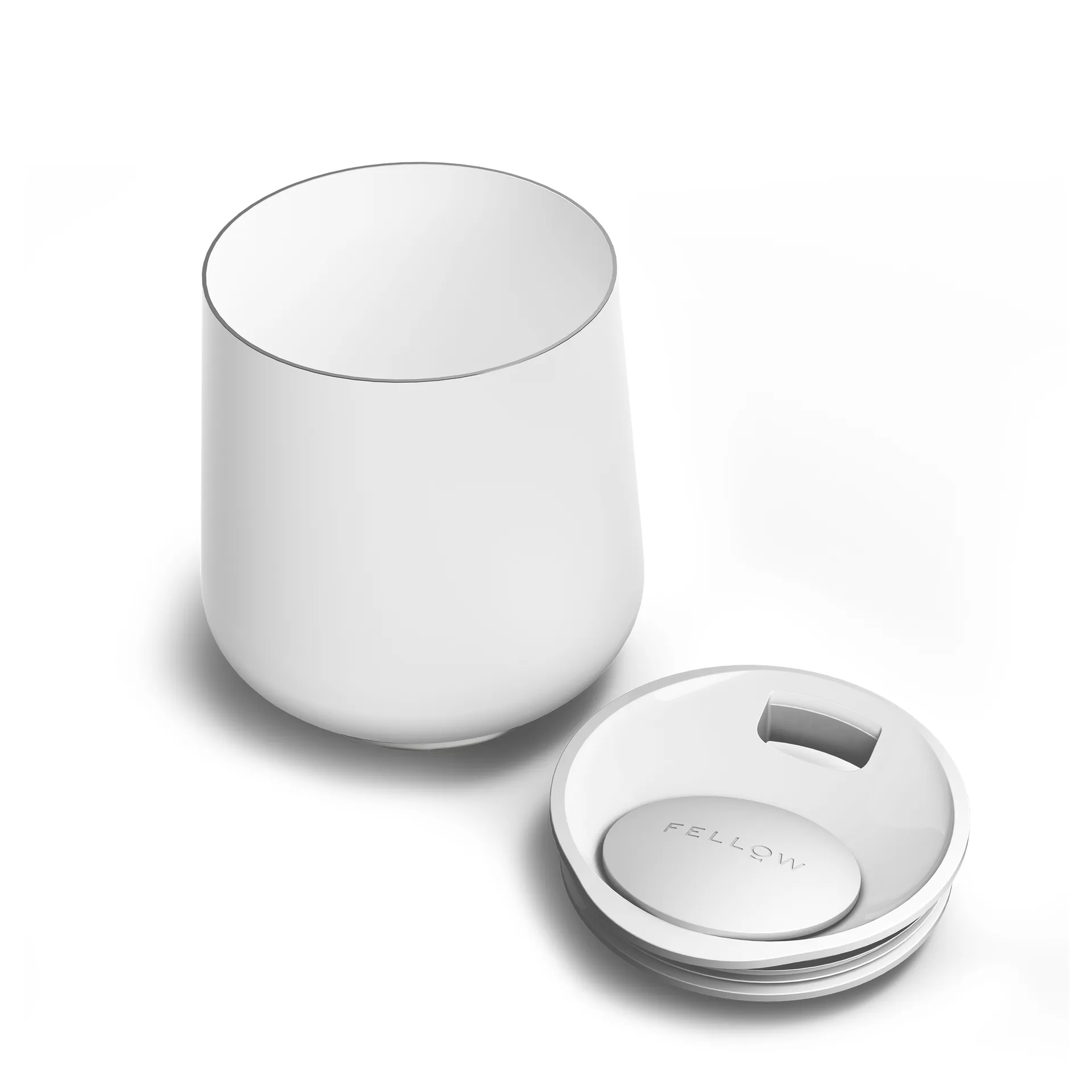 Tazza termica Ruby Wine 35 cl, Bianco opaco Fellow