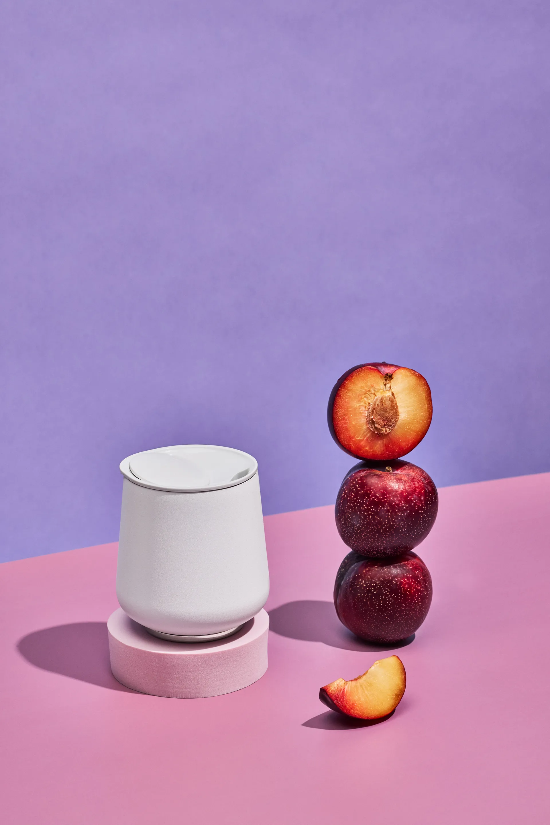 Tazza termica Ruby Wine 35 cl, Bianco opaco Fellow