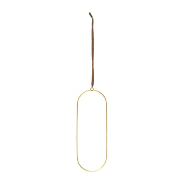 Anelli decorativi Deco, confezione da 3 - ottone - Ferm Living