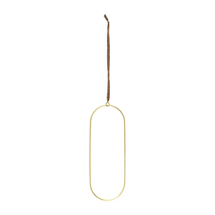 Anelli decorativi Deco, confezione da 3, ottone Ferm Living