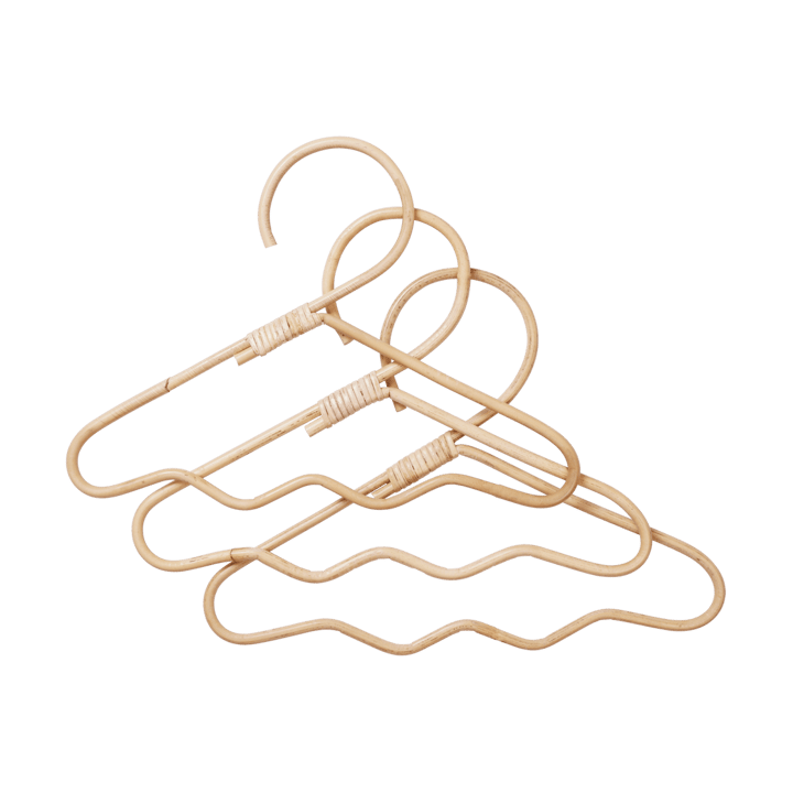 Appendiabiti Wavi confezione da 3 - Natural - Ferm Living