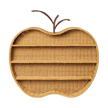 Apple braided mensola da parete - Naturale, 70x12,5x68 cm - Ferm Living