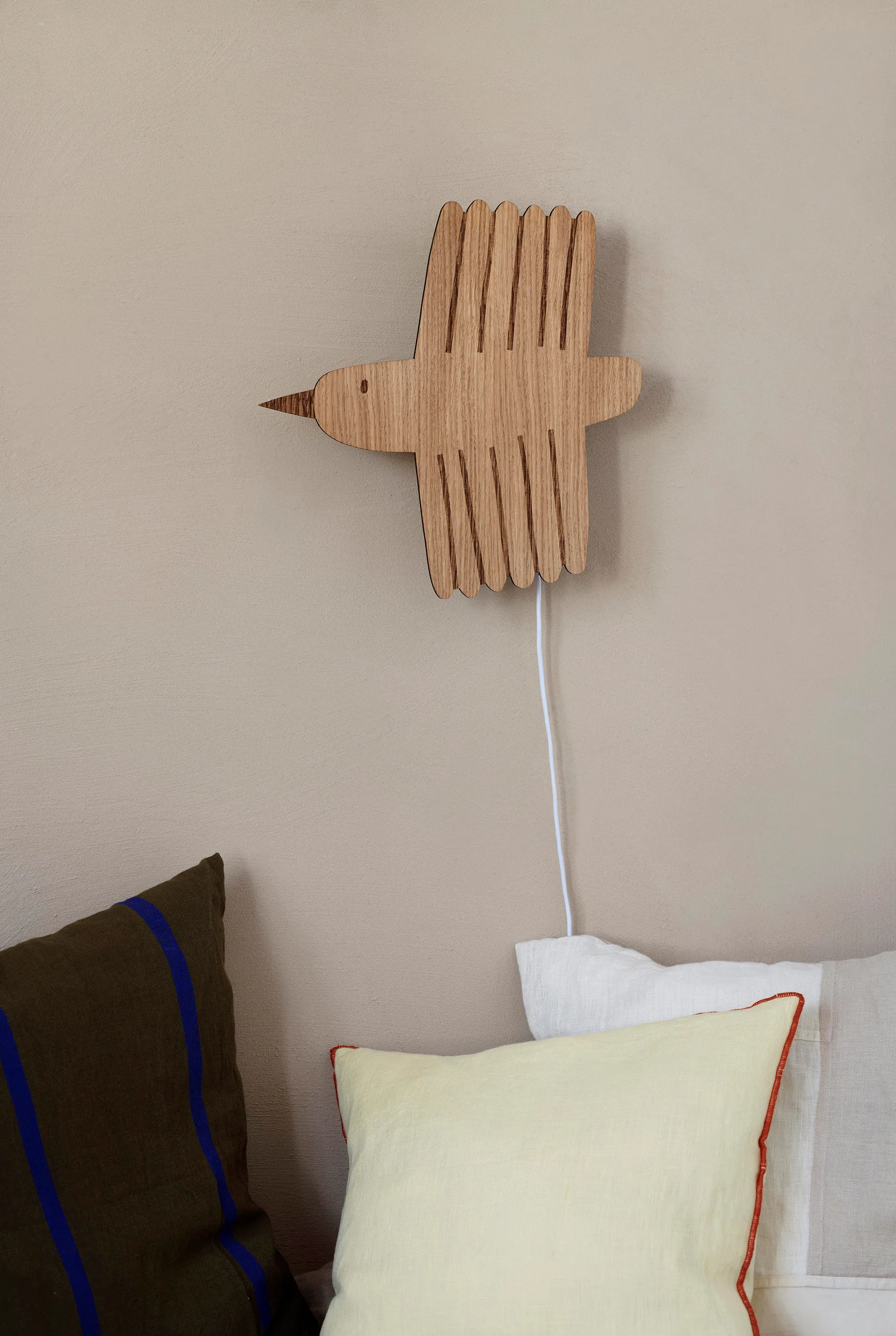 Applique Bird, Rovere oliato Ferm Living