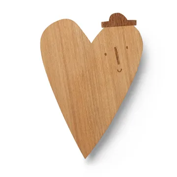Applique Heart - Rovere oliato - Ferm Living