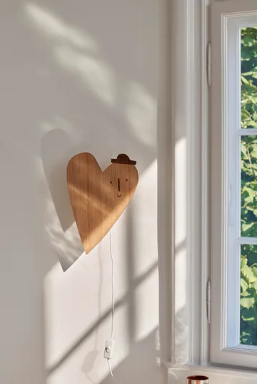 Applique Heart - Rovere oliato - Ferm Living