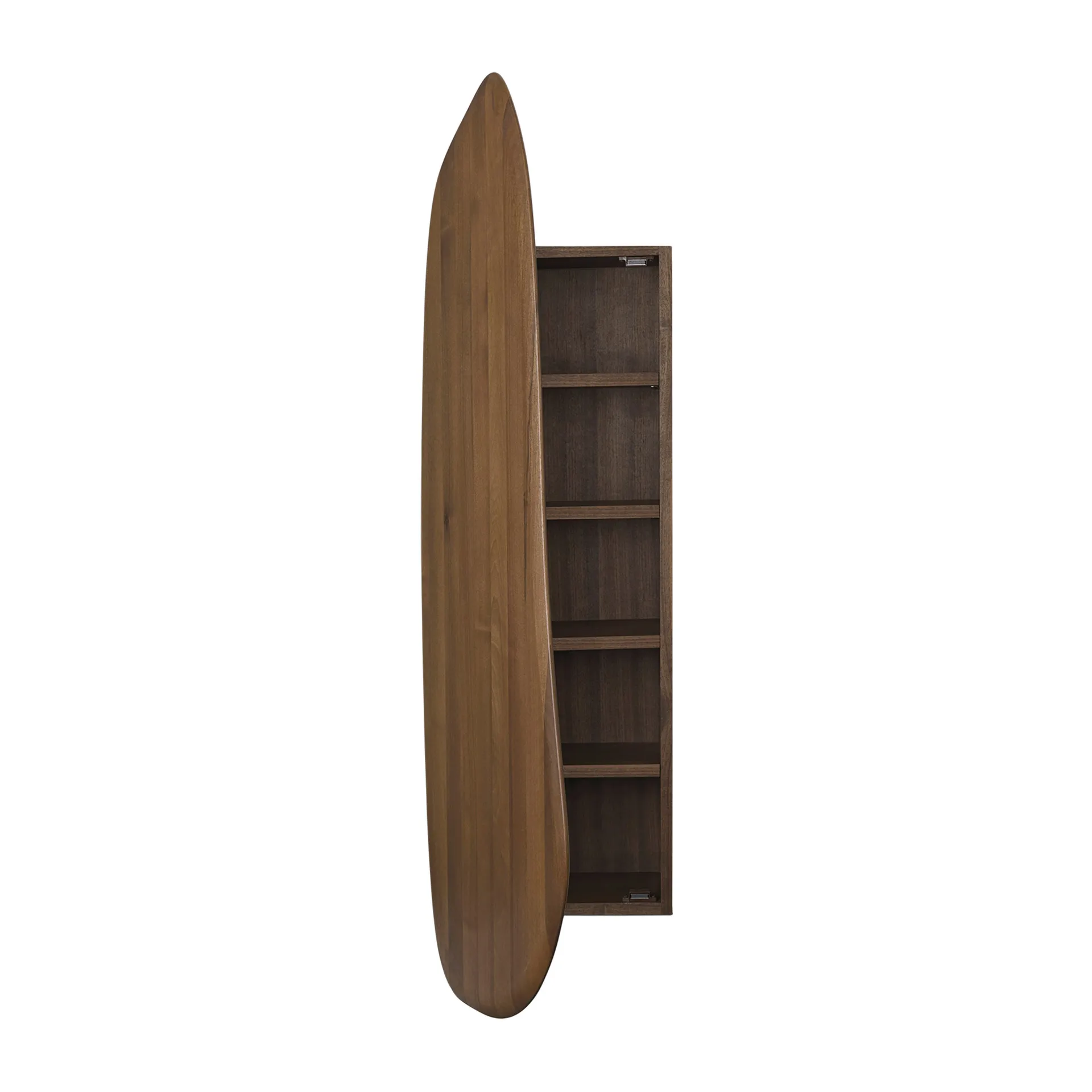 Armadietto da parete Feve, Walnut Ferm Living