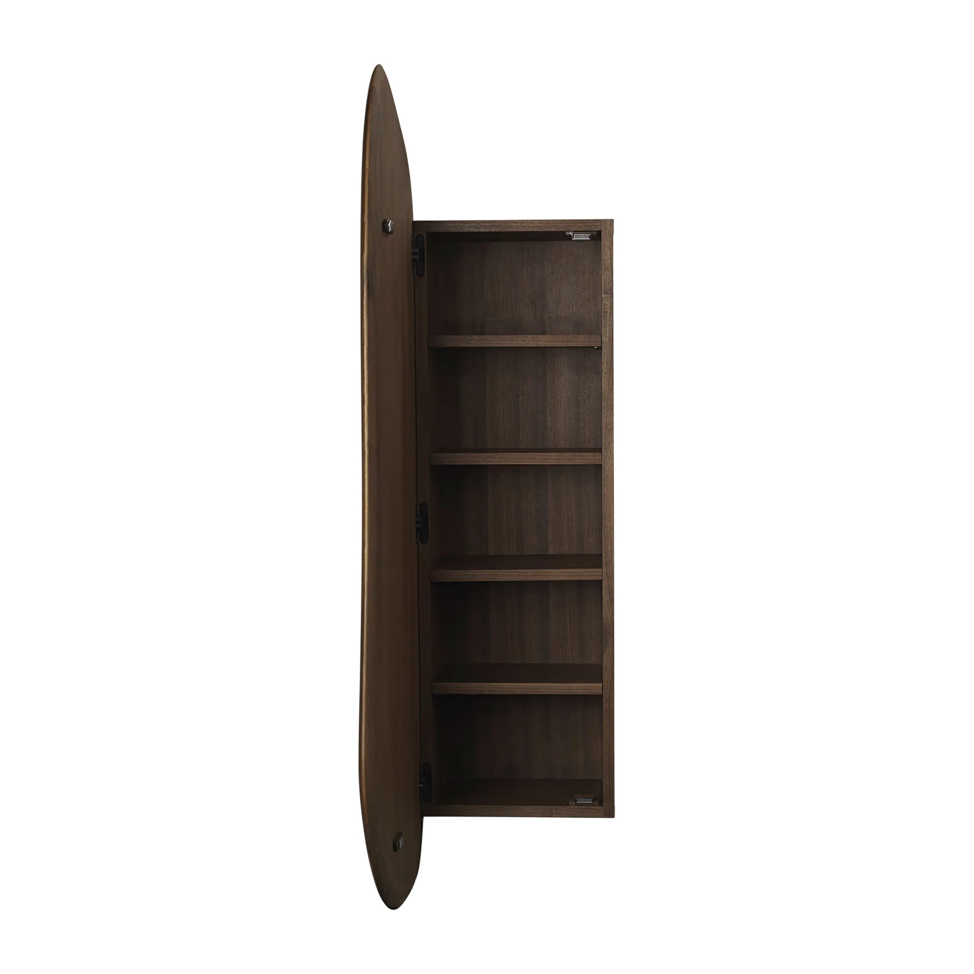 Armadietto da parete Feve, Walnut Ferm Living