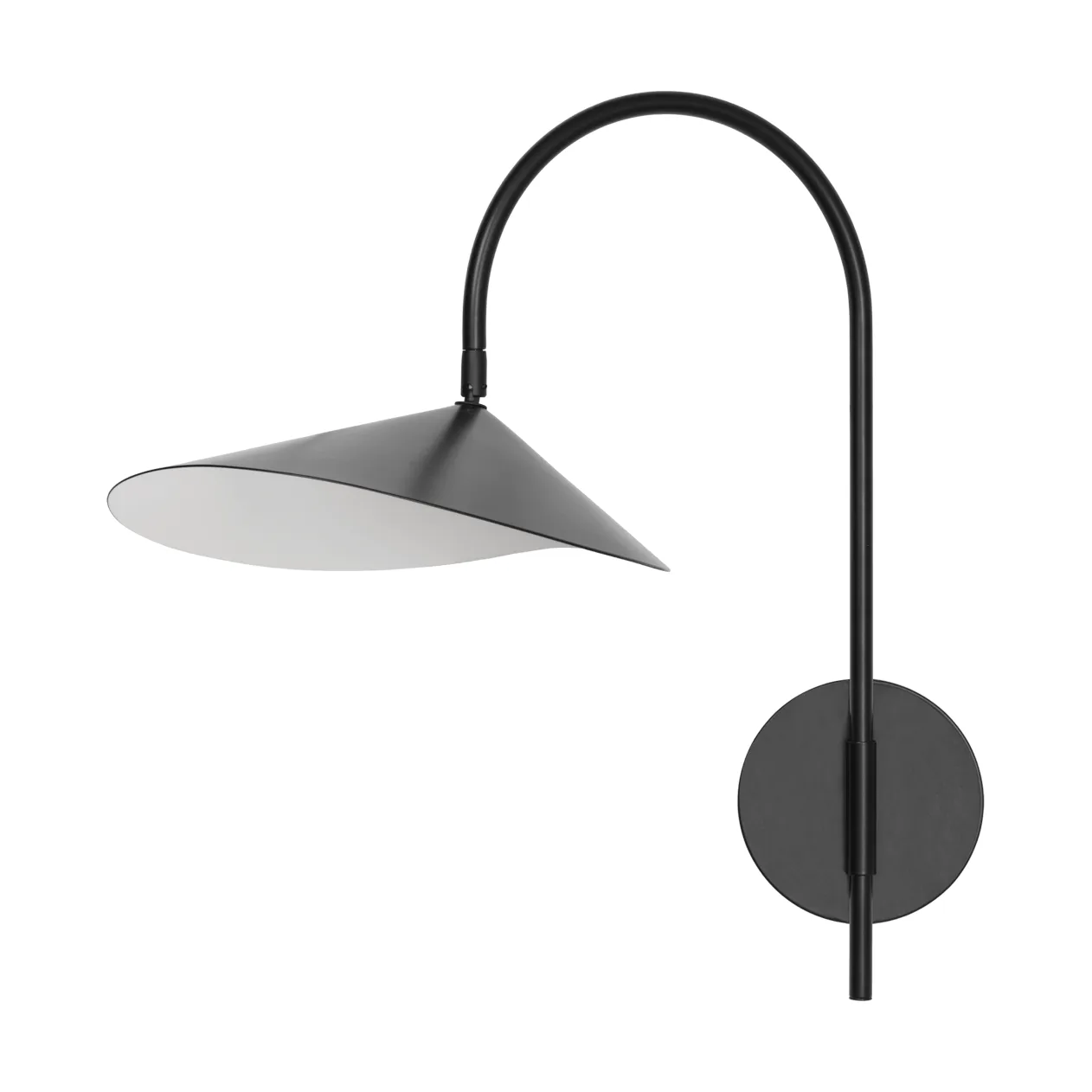 Arum swivel applique a parete installazione fissa, Nero Ferm Living