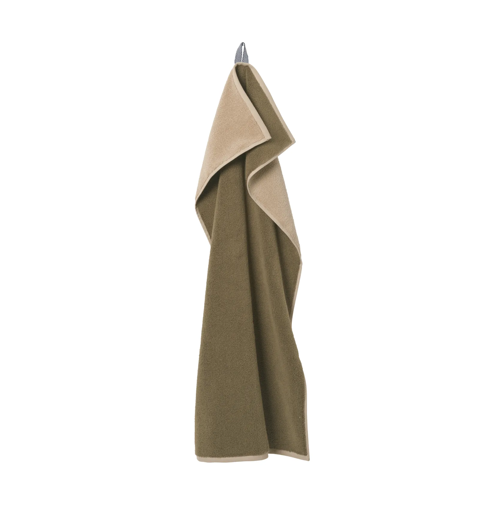 Asciugamano da bagno Ekko, Olive-cashmere, 70x140 cm Ferm Living