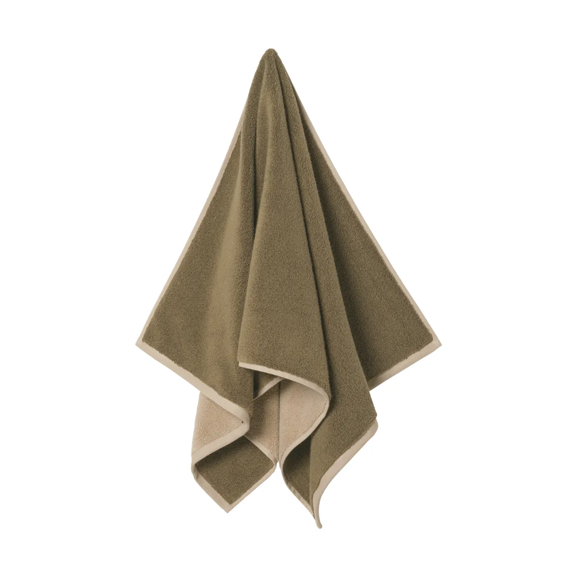 Asciugamano Ekko, Olive-cashmere, 50x100 cm Ferm Living