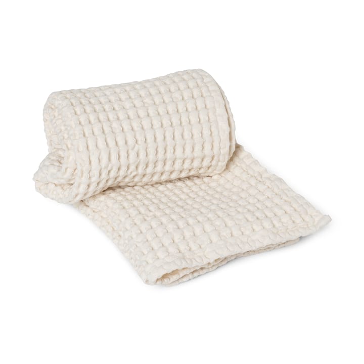 Asciugamano in cotone ecologico bianco sporco - 50x100 cm - Ferm Living
