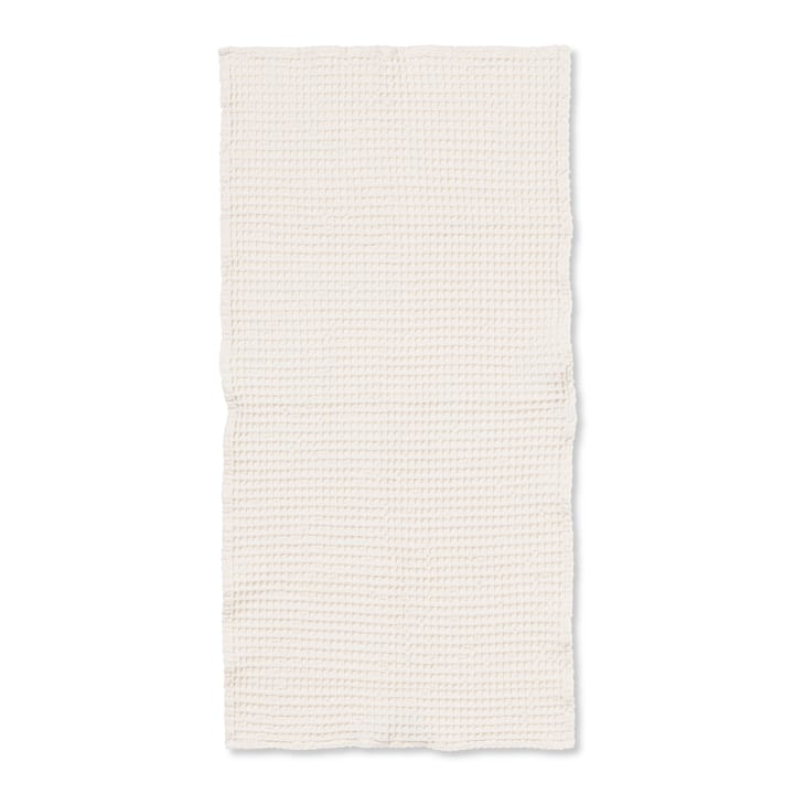 Asciugamano in cotone ecologico bianco sporco, 50x100 cm Ferm Living
